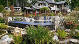 Residential property with all windows cleaned by Sun Services, Inc. of Belfast, ME